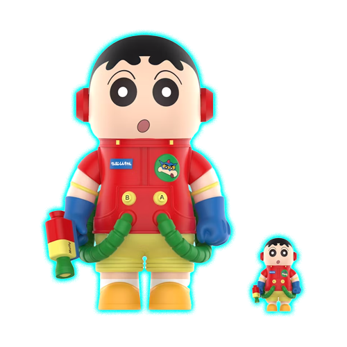 Mega Space Molly Crayon Shinchan 100% & 400% Set