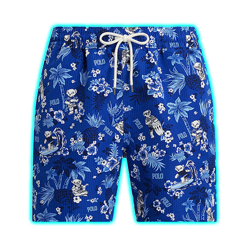 Polo Ralph Lauren Traveler Polo Bear Swim Trunk