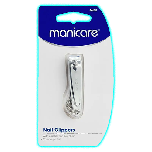 Manicare Nail Clippers With Nail File & Key Chain