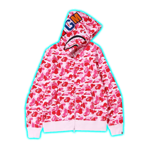 BAPE ABC Camo Shark Full Zip Hoodie