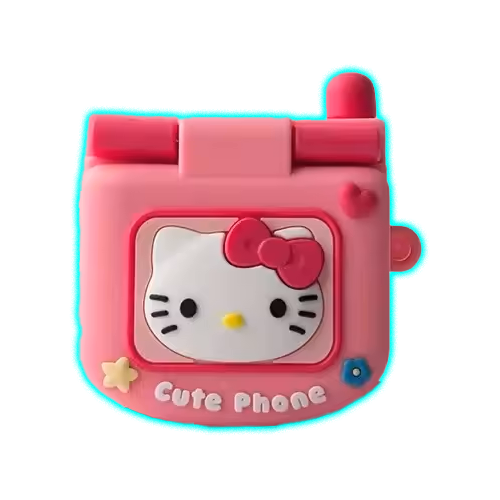 Airpods Case 3D Hello Kitty Retro