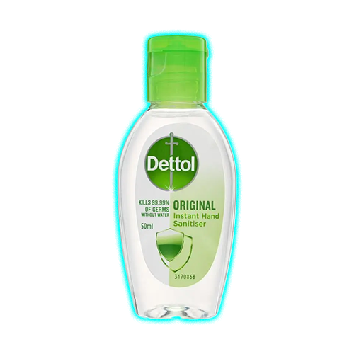 Dettol Instant Liquid Hand Sanitiser Original Antibacterial 50ml