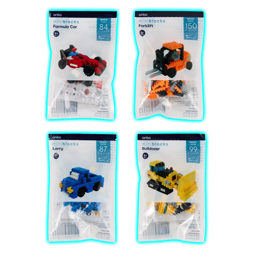Mini Blocks Vehicle Series (1pc)