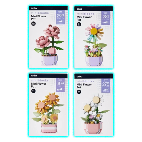 Mini Flower Pot Playset (1pc)