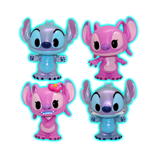 10cm Disney Lilo & Stitch Ooshies Figure (1pc)