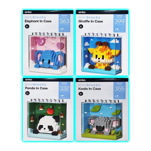 Mini Blocks Animal Series Set (1pc)