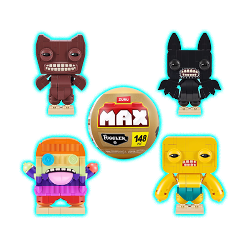 Max Build More Premium Fugglers Building Bricks Collection By Zuru (1pc)