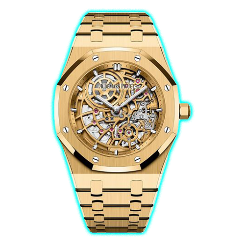 Audemars Piguet Royal Oak "Jumbo" Openworked Men's Watch