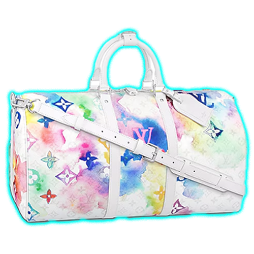 LV Keepall Monogram Watercolor