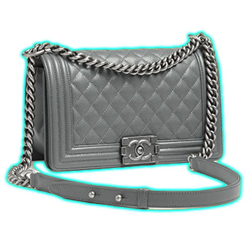Boy Chanel Handbag Dark Grey