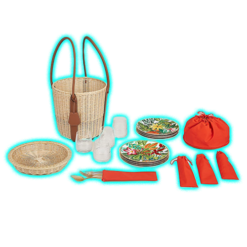 Hermes Park Passifolia picnic basket
