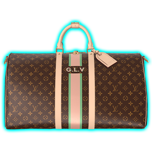 LV Keepall Bandoulière 55 Mon Monogram