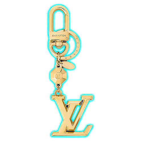 LV Facettes Bag Charm & Key Holder