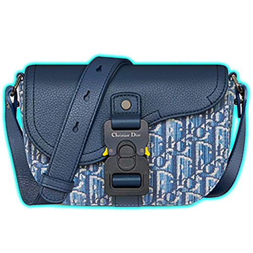 Mini Saddle Messenger Bag with Flap