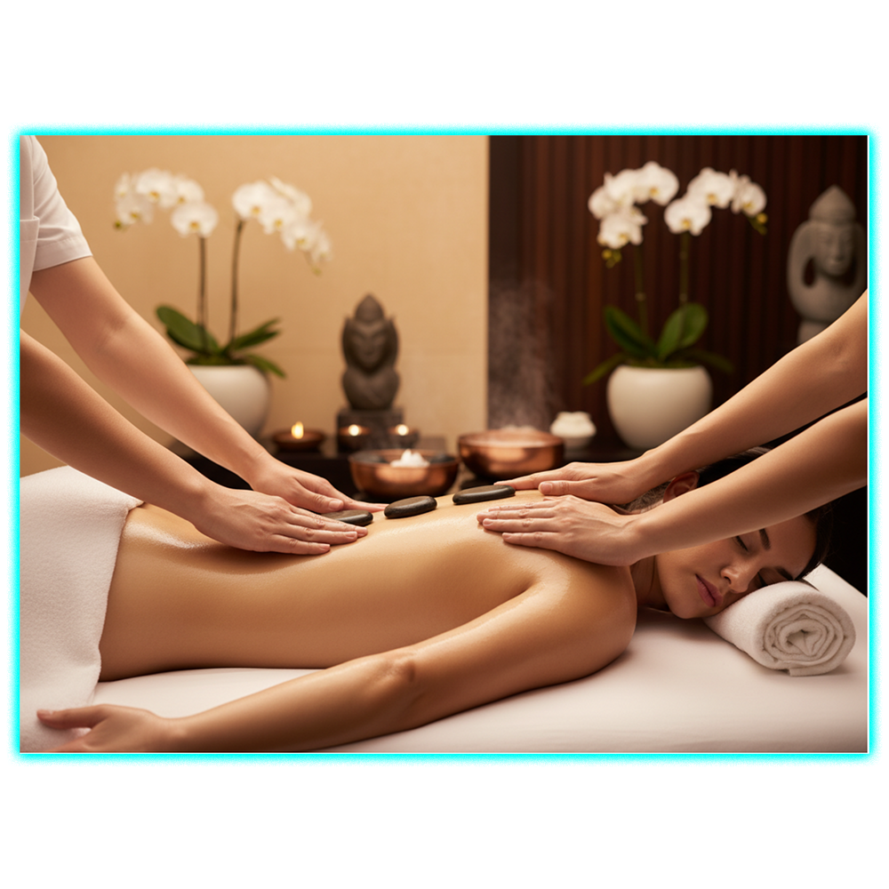 Six Hands Body Massage 60 Mins At Venustus (1pax)