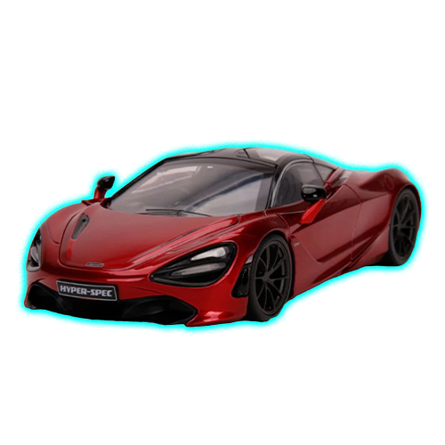 Jada 1:24 Scale HyperSpec McLaren 720S Red Diecast Car Model