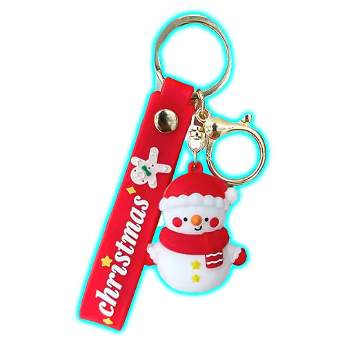Snow Man Keychain