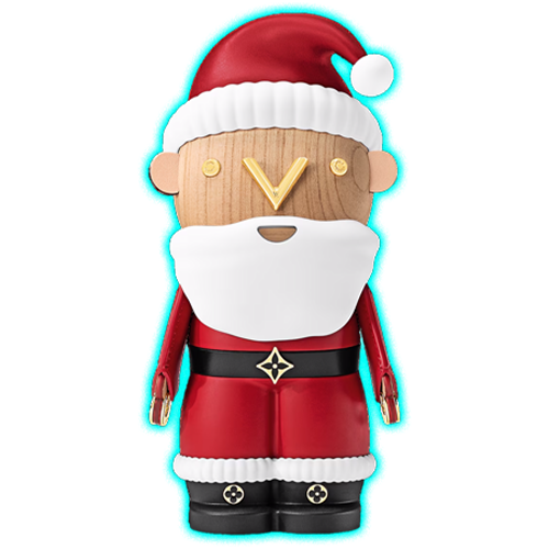 Louis Vuitton Gaston Doll Santa Claus