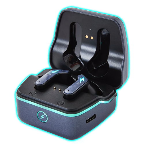 True Wireless Stereo Gaming Earphones - Black