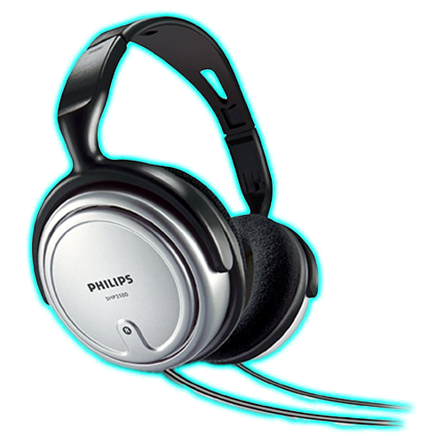 Philips SHP2500/10 Over-Ear TV Headphones