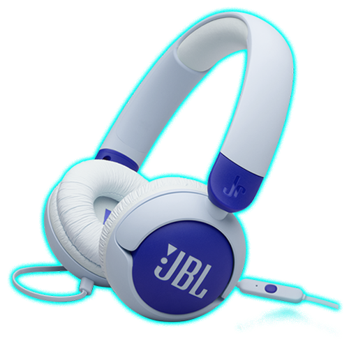 JBL JR320 Kids On-Ear Headphones Blue