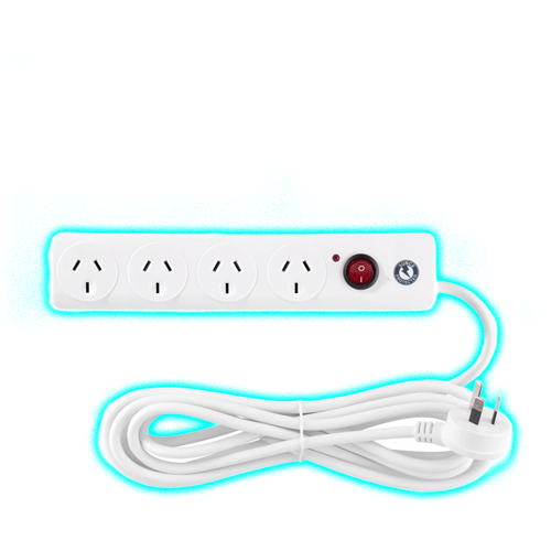 Arlec 4 Outlet Surge Protected Powerboard