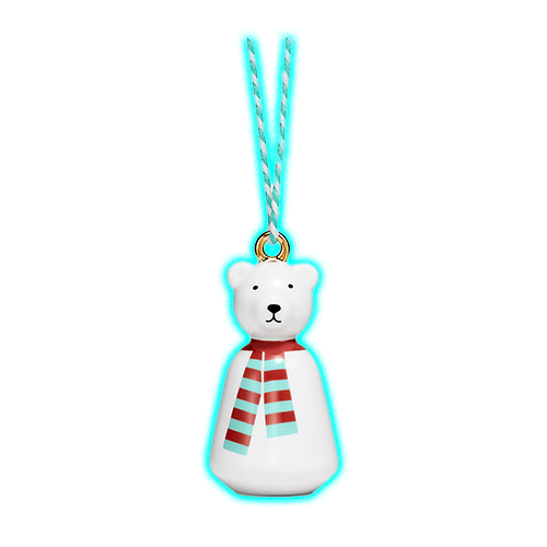 Tiffany Polar Bear Ornament