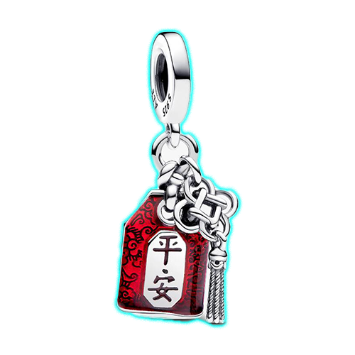 Pandora Lucky Amulet Double Dangle Charm