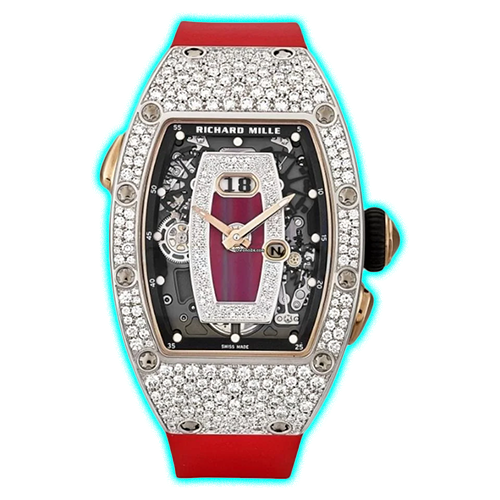 Richard Mille RM 037 White Gold with Diamond Case