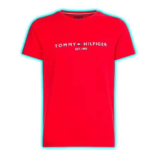 TOMMY HILFIGER Logo Embroidery Slim T-Shirt