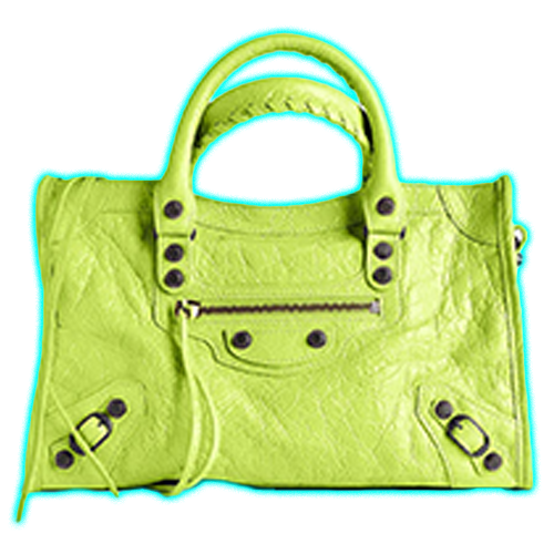 Le City Bag Small in Granny Green
