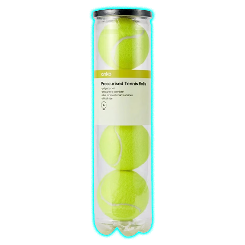 4 Pack Pressurised Tennis Balls