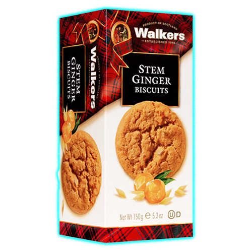 Walkers Stem Ginger Biscuits 150g