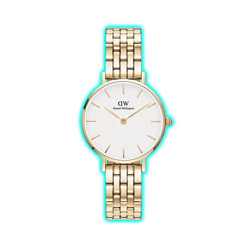 Daniel Wellington Petite 5-Link Evergold