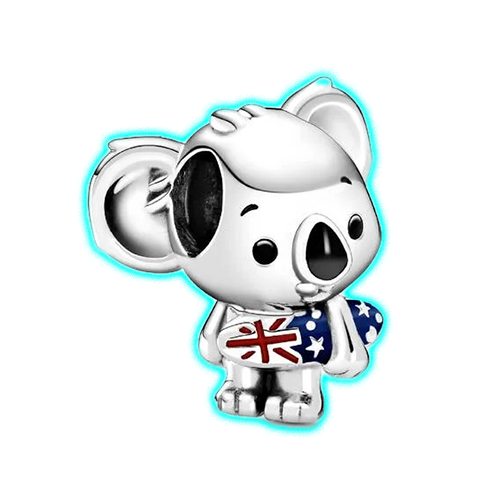 Pandora Surfing Koala Charm
