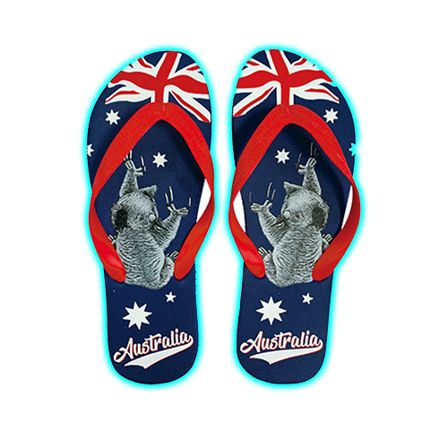 Australian Flag with Koala Design