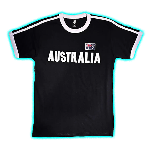 Navy Australia Striped T-Shirt