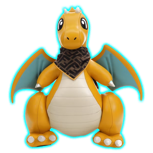 Fendi x FRGMT x Pokemon Leather Totem