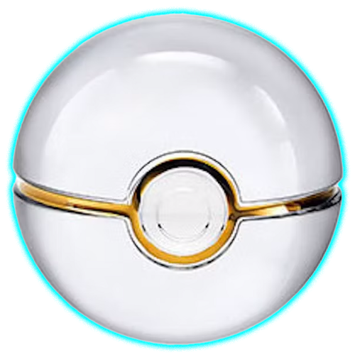 Baccarat x Pokemon Poke Ball Figure