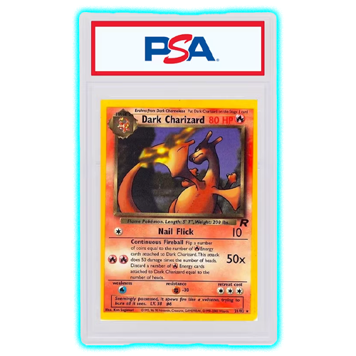 Dark Charizard-Holo 2000 Pokemon TCG