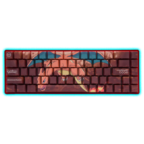 Pokemon Charizard Basecamp 65 Keyboard