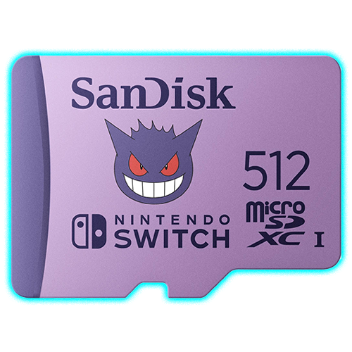SanDisk® Pokémon™ 512GB microSD™ Card