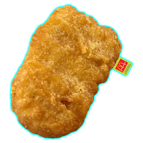 Travis Scott x McDonalds Chicken Nugget Body Pillow