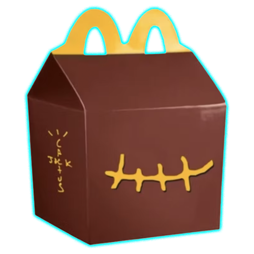 Travis Scott x McDonalds Clutch Bag