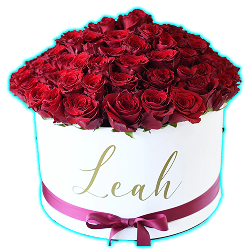 100 Roses in a Box