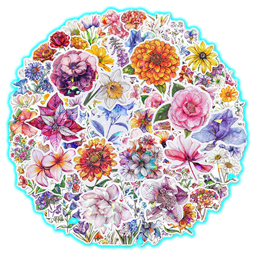 Flower Stickers