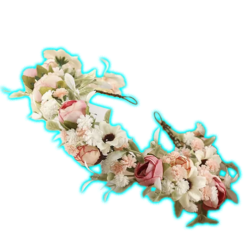 Artificial Wedding Flowers Silk Roses Flower Crowns