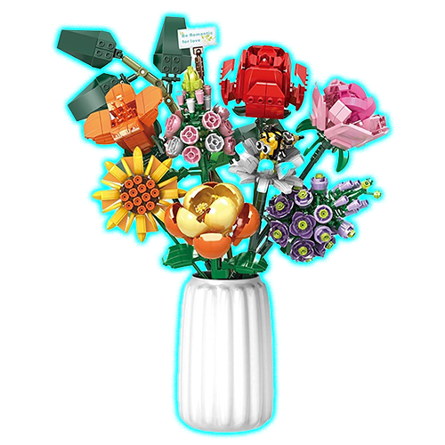 Flower Bouquet Building Set