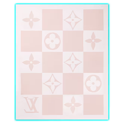 LV Knitted Blanket