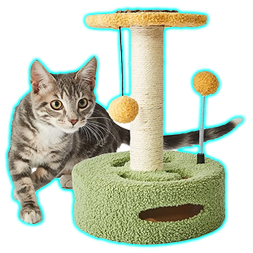 Cat Scratcher Toy Flower